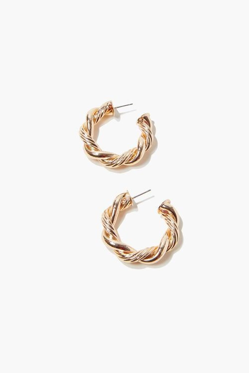 Twisted Hoop Earrings | Forever 21 (US)