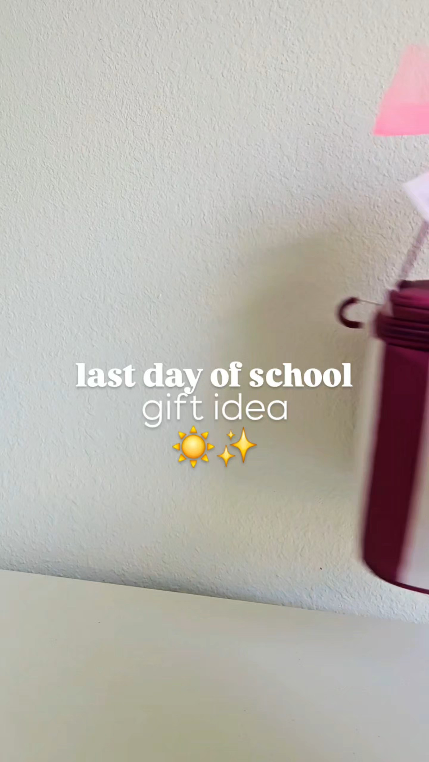 A cute and practical last day of school gift idea!🩷☀️

#LTKdayinmylife #LTKmomlife #LTKKids