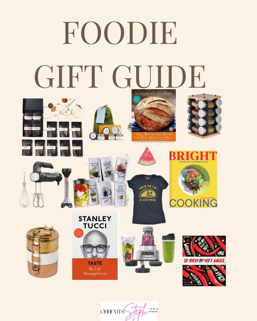 Foodie gift guide 

#LTKGiftGuide #LTKFindsUnder100 #LTKHome