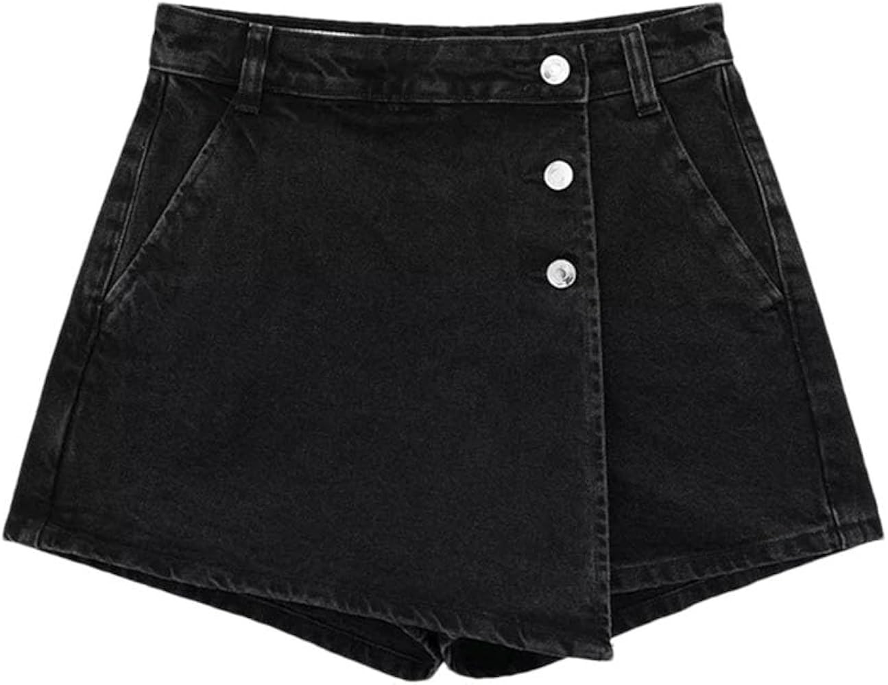 Women's Summer Jeans Shorts Street Wash Button Front Sexy Slim Jeans | Amazon (US)