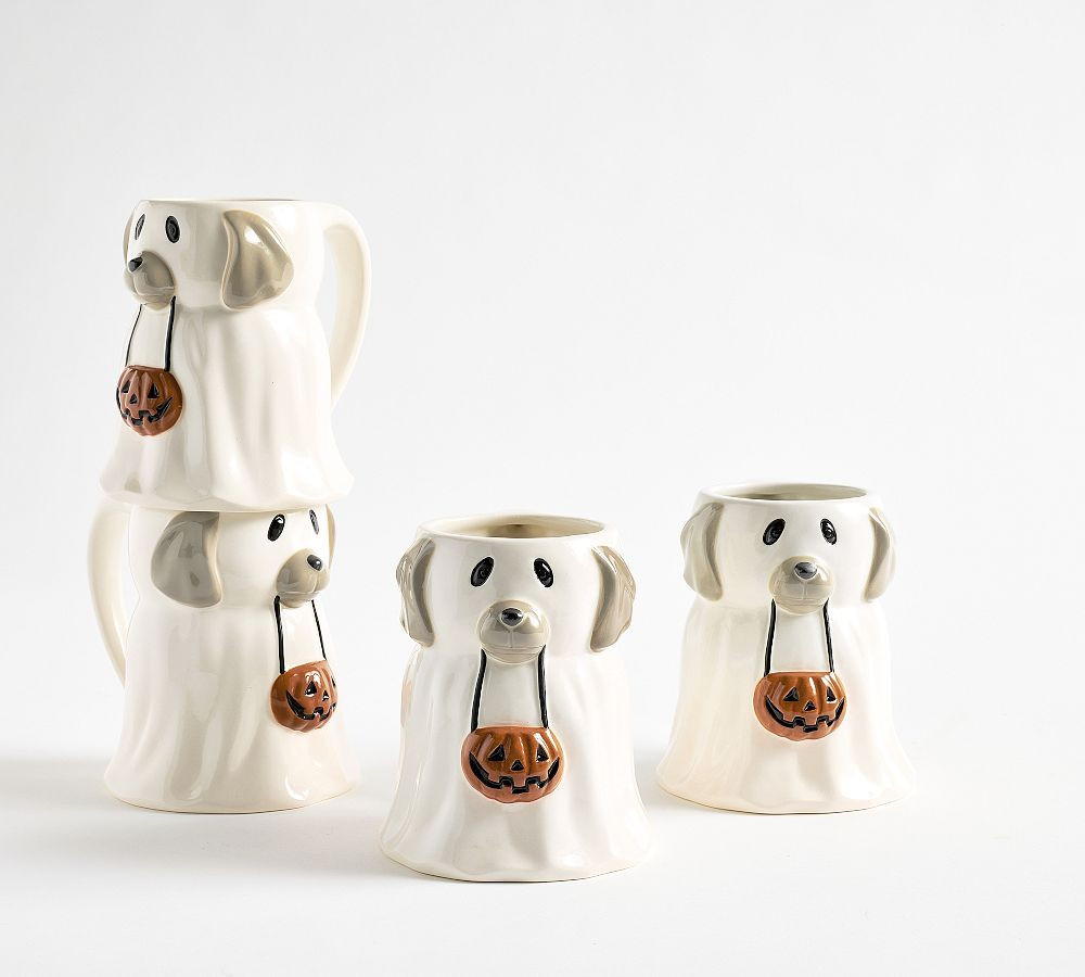Doug The Dog Mugs, Set of 4 - Multi | Pottery Barn (US)