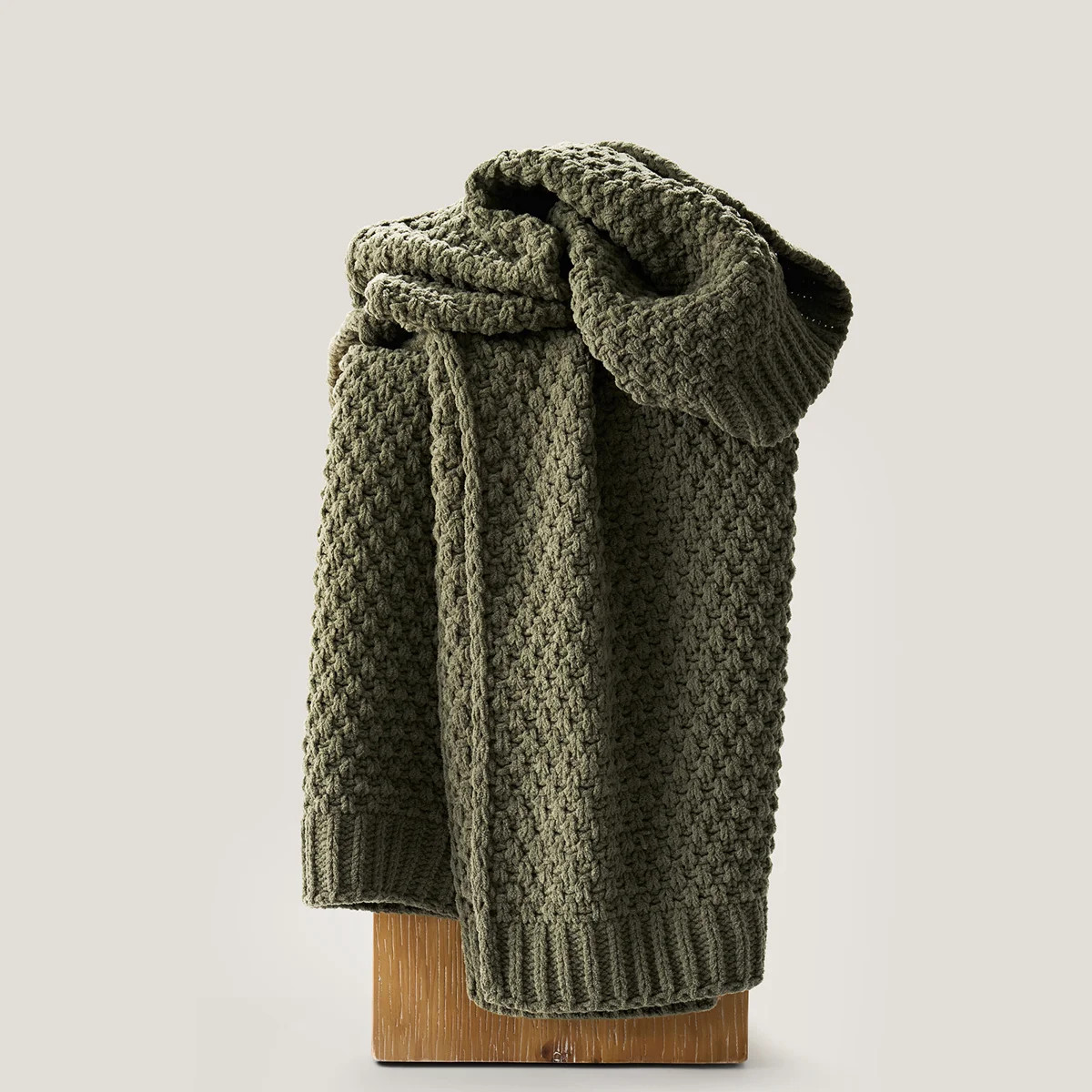 Chunky Chenille Knit Throw Blanket | Wayfair North America