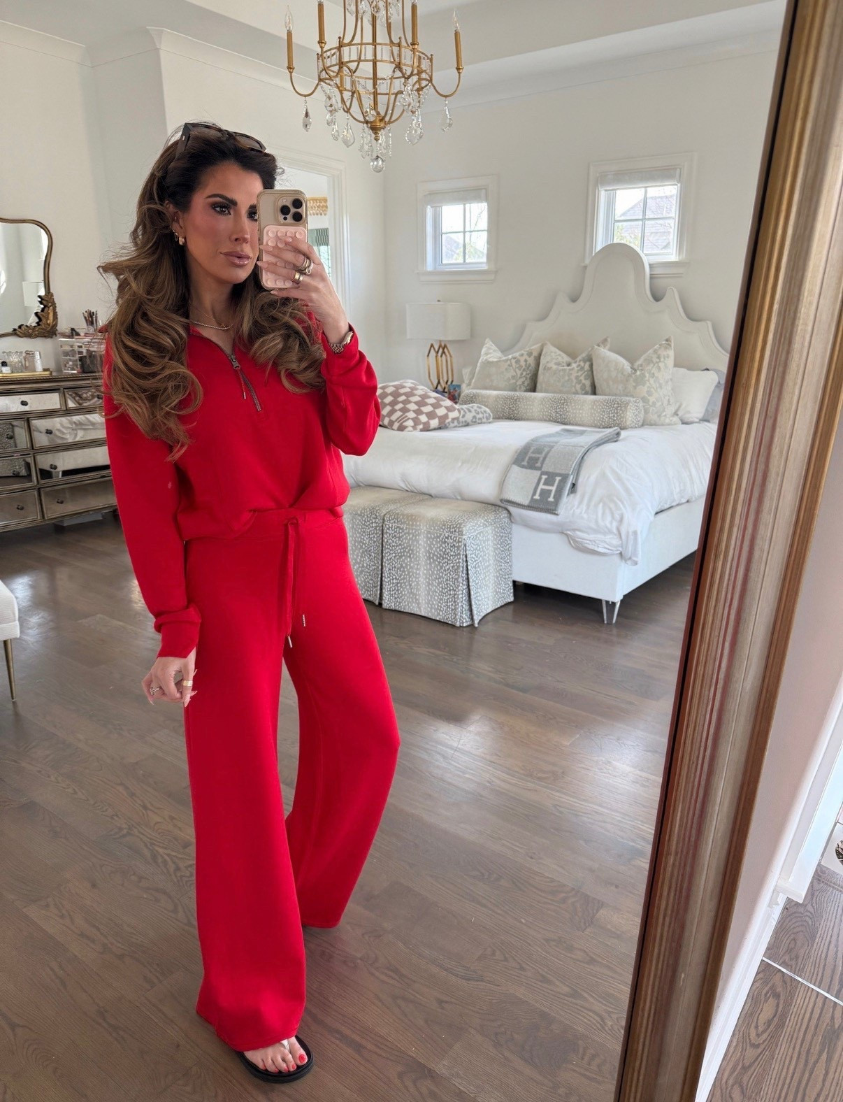Wearing a size small in everything! 
EMILYANNXSPANX will get new customers 20% off! 


Matching set, red set, comfy set, travel outfit, travel set, spanx, spring fashion, Emily Ann Gemma 

#LTKmomlife #LTKTravel #LTKootd