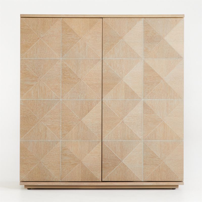 Outline Entryway Cabinet + Reviews | Crate and Barrel | Crate & Barrel