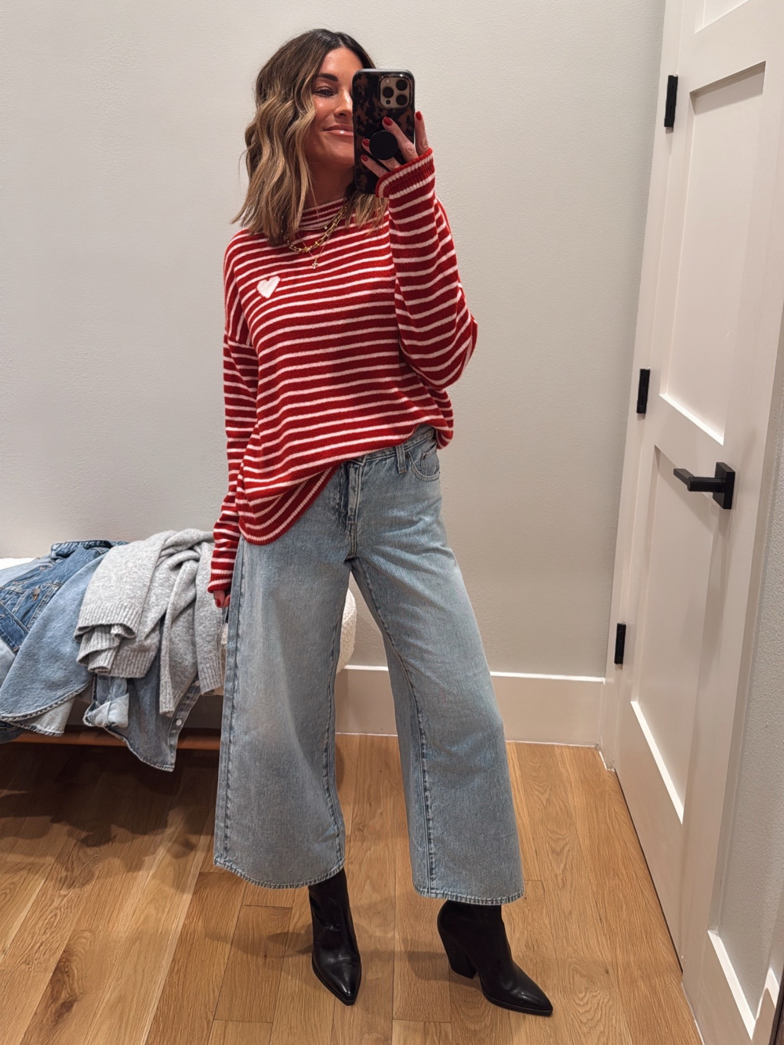 Cutest (and softest) Target sweater! 



#LTKValentine #LTKgrwm #LTKootd