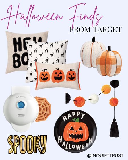 Halloween is right around the corner! So pull out your best costumes and grab these Halloween Finds from Target! They got spooky Halloween decorations like throw pillows, Halloween signs, pumpkin decors, hanging decorations, and even a waffle maker! 

Target finds, Target faves, Target Home, Halloween, Halloween must-haves, Halloween essentials, Halloween Home Decor, Halloween Decor, home decor, home inspo, home finds, home favorites, home decor inspo, décor, diy décor, Halloween decor inspo, Halloween decor ideas

#LTKSeasonal #LTKfamily #LTKhome
