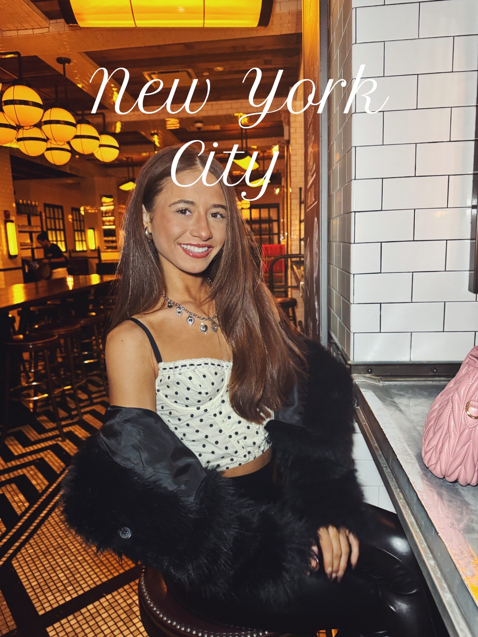 New York City Outfit 🌃 

Going out outfit 
Leather pants & fur jacket ! 
#goingoutoutfits #leather #polkadots #nyc #newyorkcity


#LTKWatchNow #LTKWedding #LTKFestival