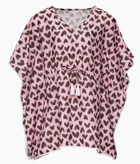 Snapper Rock
Little Girl's & Girl's Wild Love Batwing Cover Up

From the Wild Love Collection. Snapper Rock's Wild Love Batwing cover up features a heart design with a white mini pom pom trim

#LTKKids #LTKSwim #LTKStyleTip