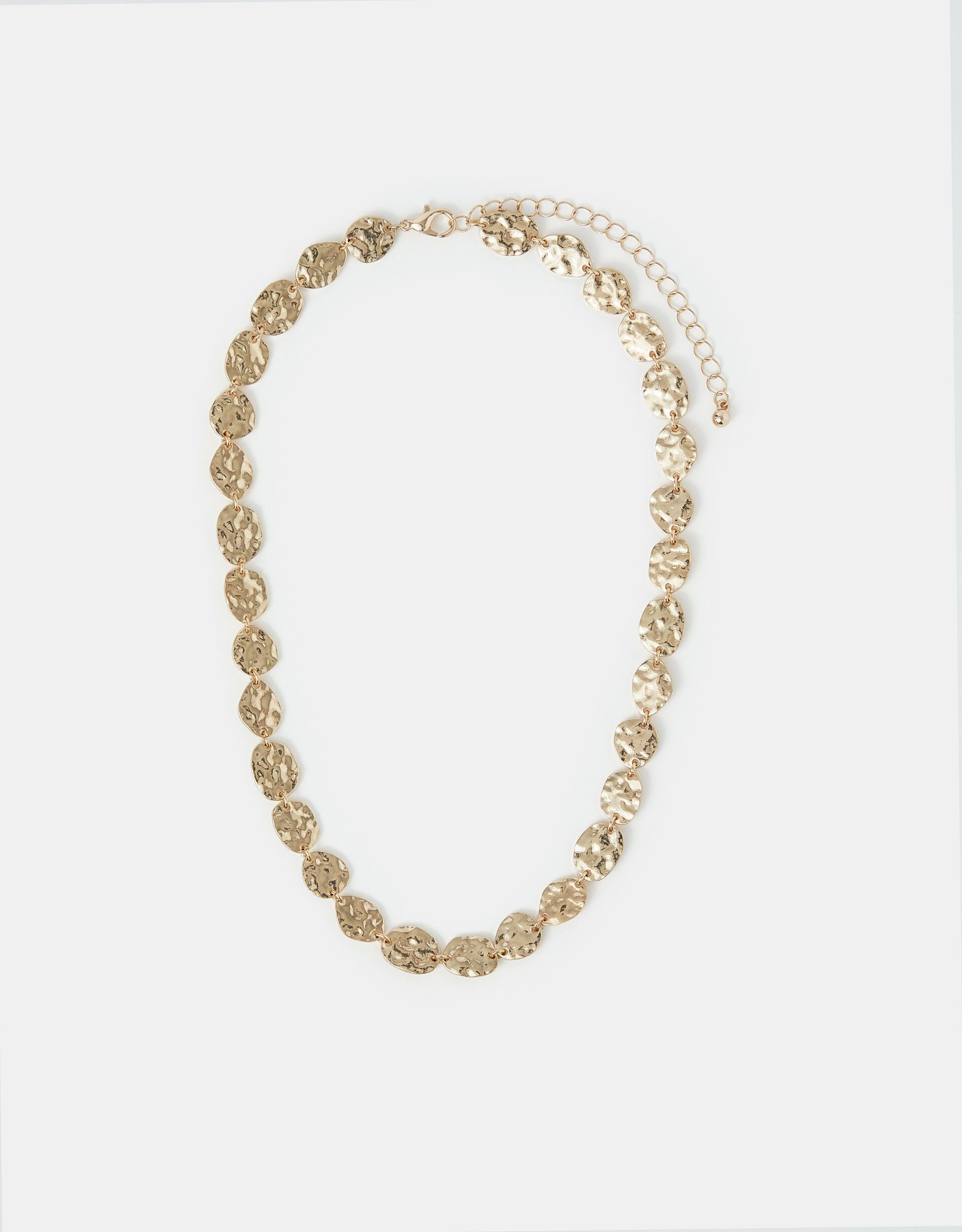 Textured Coin Necklace | Accessorize (Global)