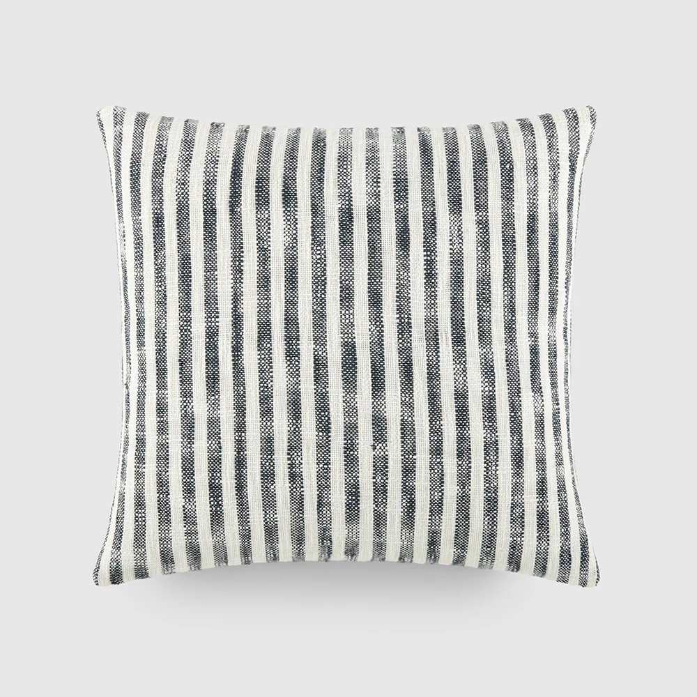 Yarn-Dyed Bengal Stripe Décor Throw Pillow | Linens and Hutch