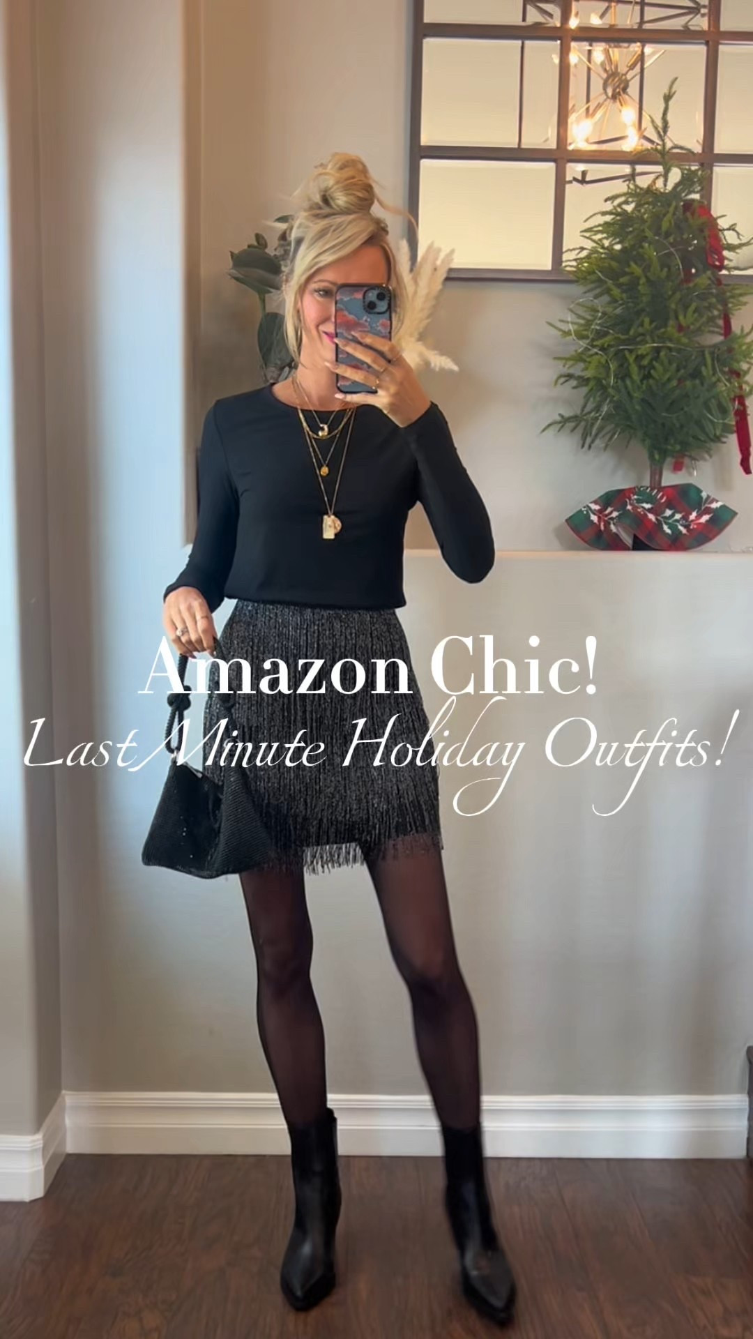 Amazon Chic! Last Minute Holiday Outfit Ideas that you can wear again! 

#LTKFindsUnder100 #LTKHoliday #LTKFindsUnder50