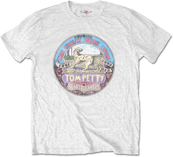 Tom Petty & The Heartbreakers 'The Great Wide Open' T-Shirt | Amazon (US)