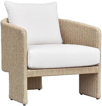 Tov Furniture Alexa Cream Outdoor Armchair | Amazon (US)