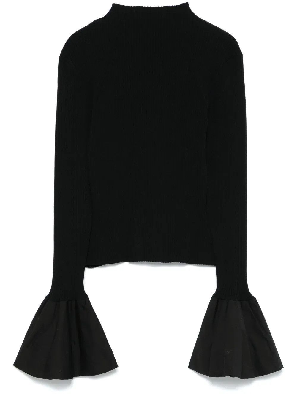 ROTATE BIRGER CHRISTENSEN Kapa Balloon Jumper | Black | FARFETCH | Farfetch Global