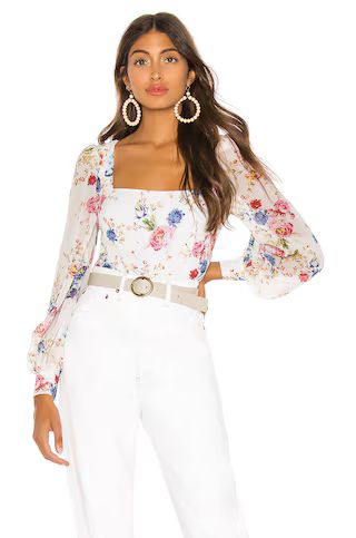 LPA Cora Top in Forou Floral from Revolve.com | Revolve Clothing (Global)