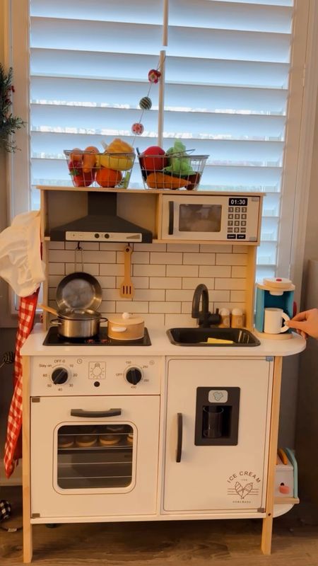 Ideal toddler and little kid Christmas gift! Play kitchen and play kitchen accessories! 

#LTKGiftGuide #LTKVideo #LTKHoliday