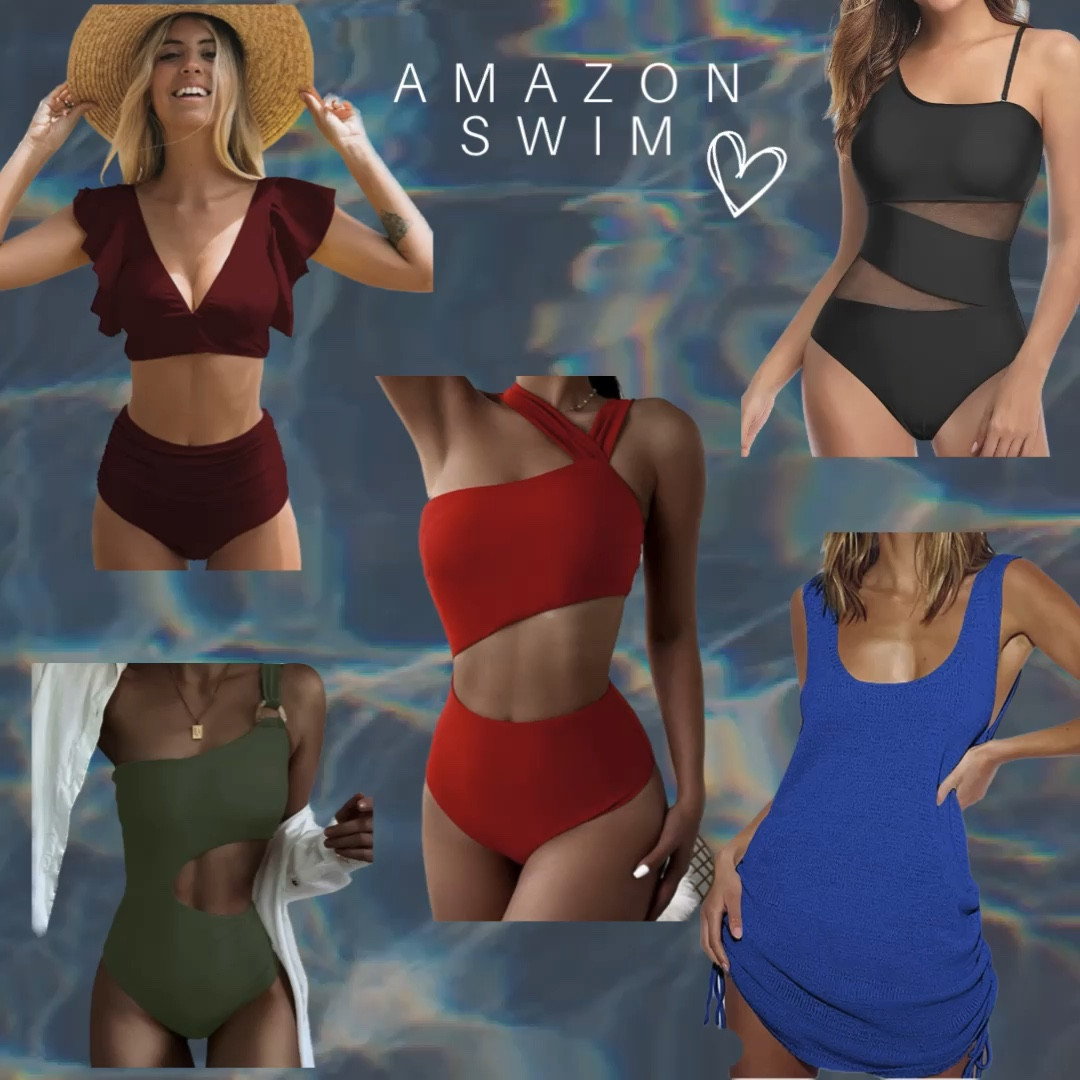 Amazon swim we love! 👙☀️🏖️

#LTKswim #LTKFind #LTKSeasonal