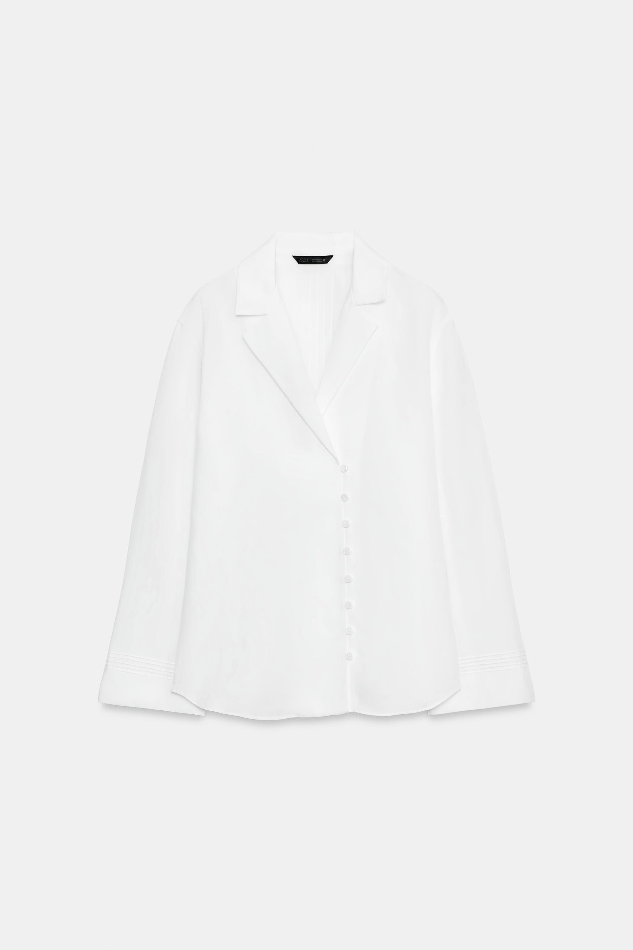 ZW COLLECTION BUTTON-UP SHIRT | Zara UK