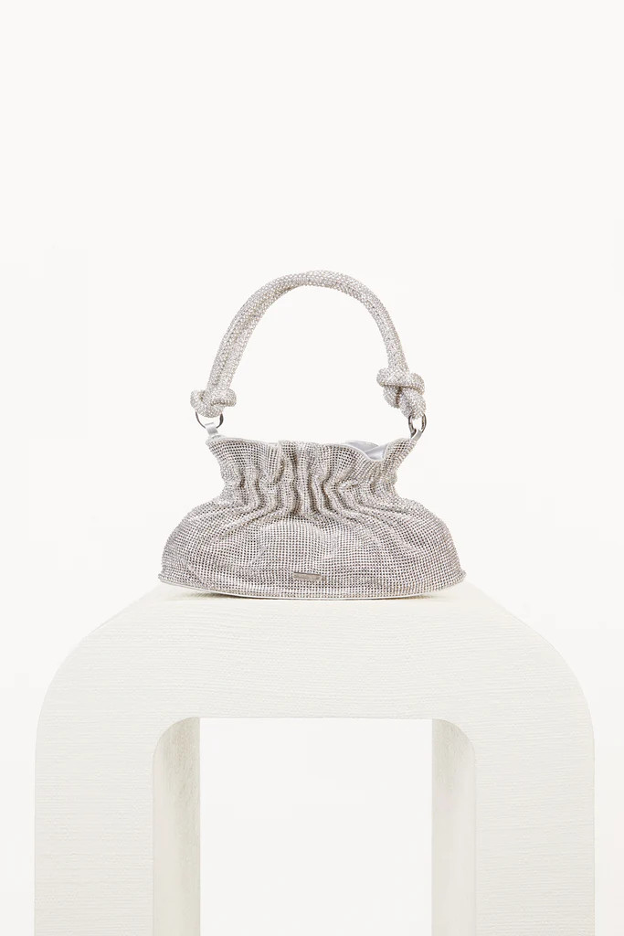 BARA MINI RHINESTONE SHOULDER BAG - CLEAR | Cult Gaia - US