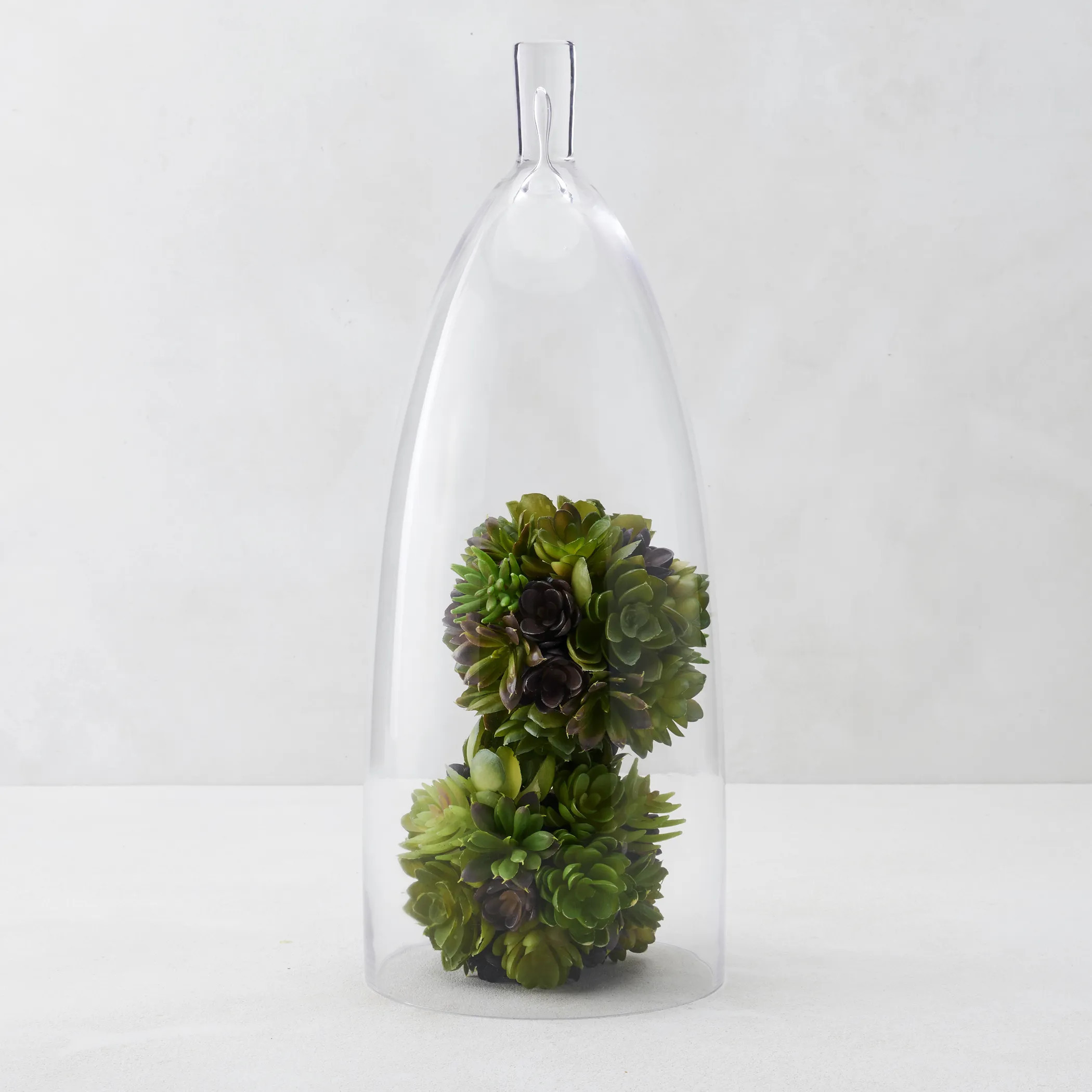 Jules Cloche | Clear | Décor Cloche | Z Gallerie | large 8" Diameter x 21"H | Glass | Z Gallerie