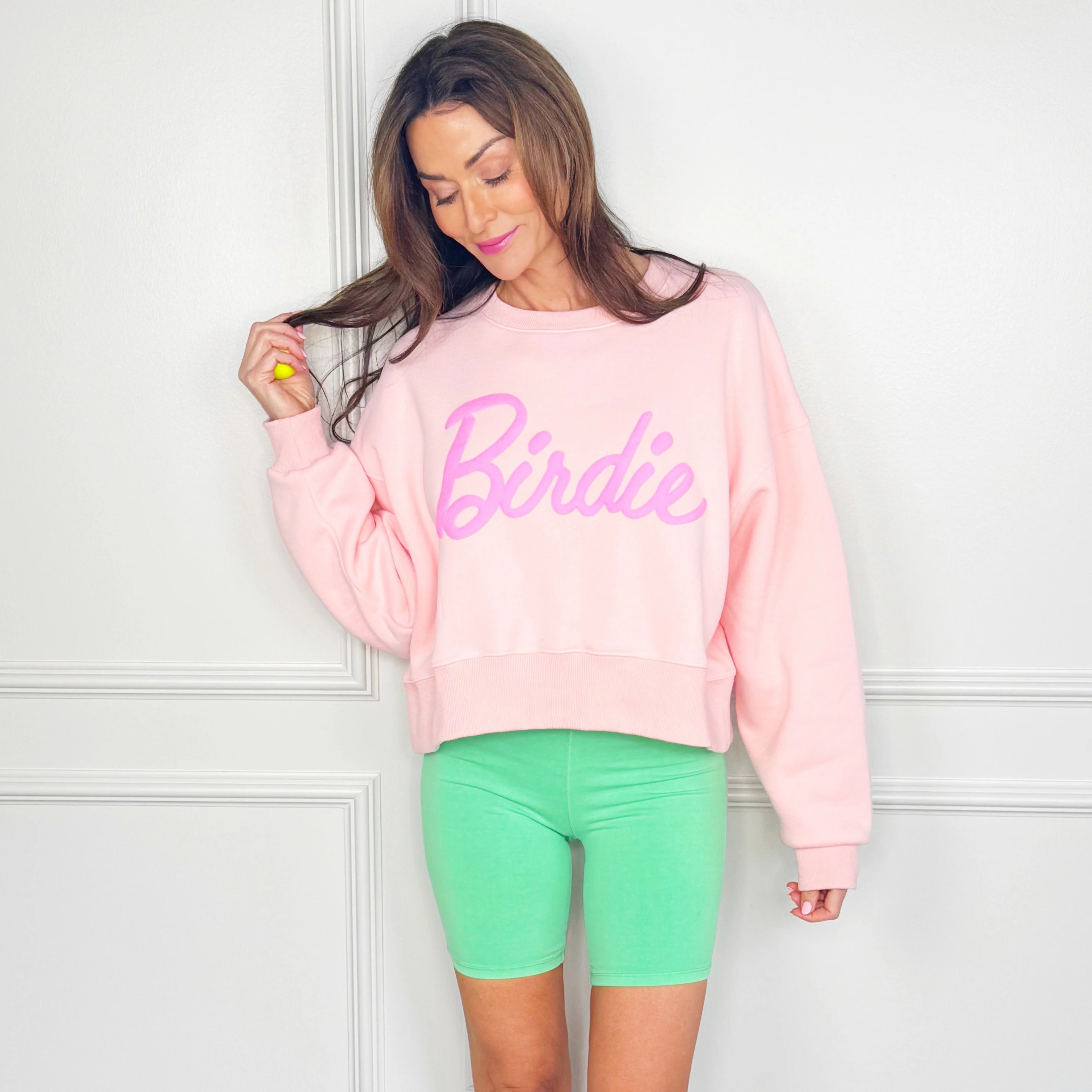 Birdie Crop Sweatshirt | Poppy & Pine