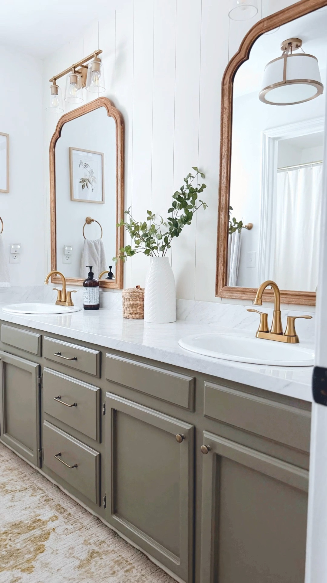 Primary bathroom 

#LTKWatchNow #LTKHome #LTKStyleTip