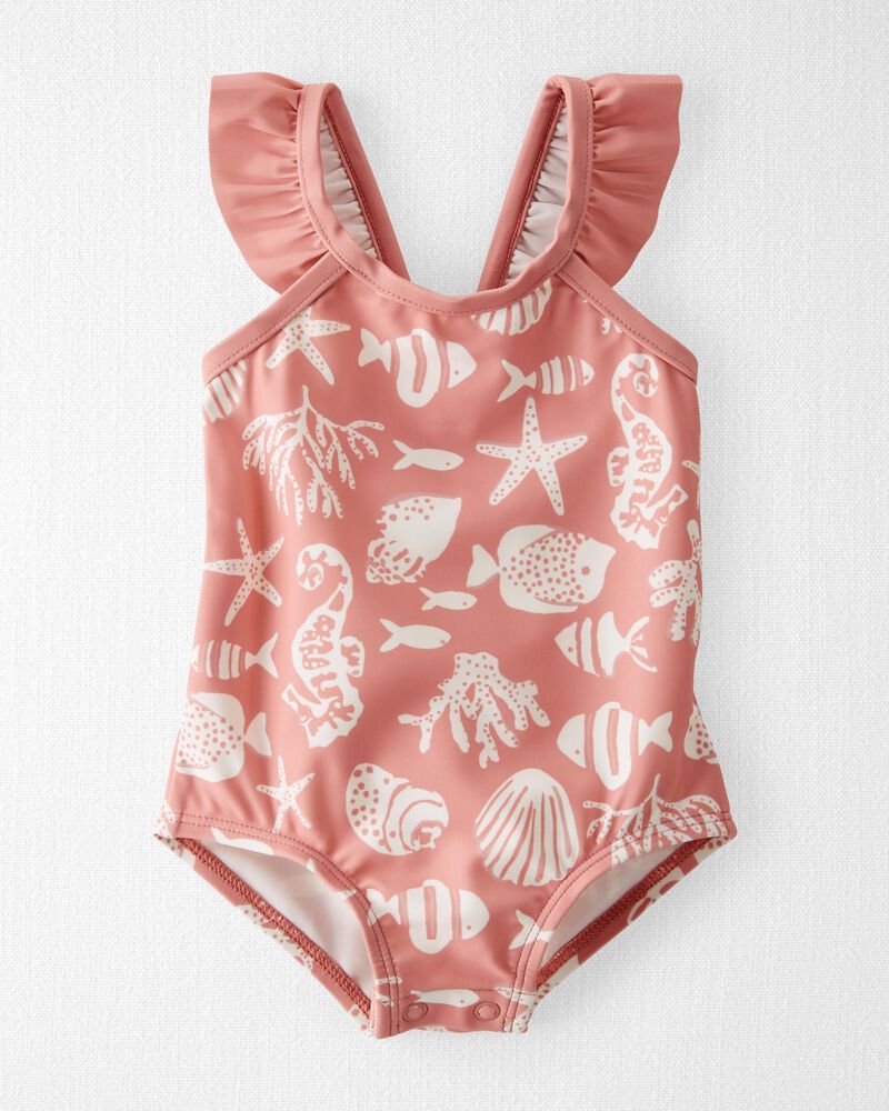 Baby Seashell Print Recycled Swimsuit | Carter's