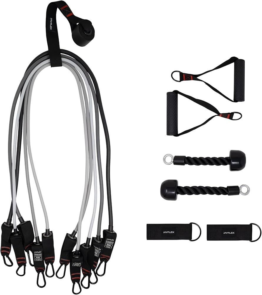 Jayflex Resistance Bands for Working Out - Hyperbell Exercise Bands for a Full Body Workout - Wor... | Amazon (US)