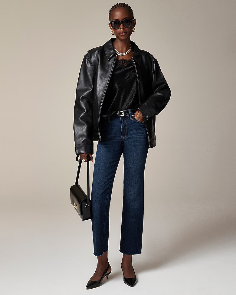 Mid-rise kickout jean | J. Crew US