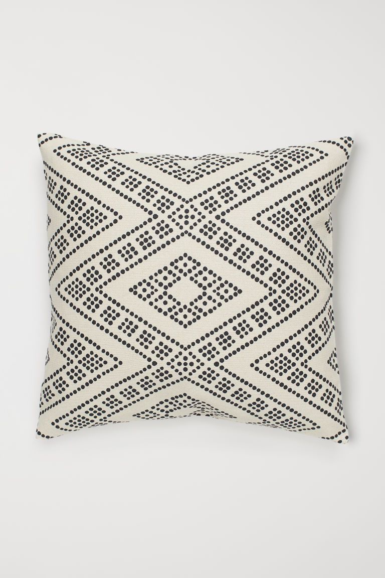 H & M - Cushion Cover 20 x 20 in. - Beige | H&M (US + CA)