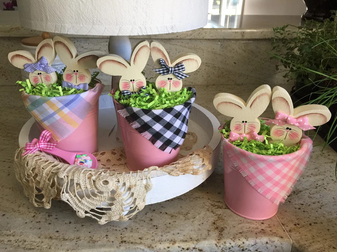 Easter Tiered  Tray Decor, Easter Decor, Easter Bunny, Spring Ladder, and Easter Gum Ball Machine... | Etsy (US)