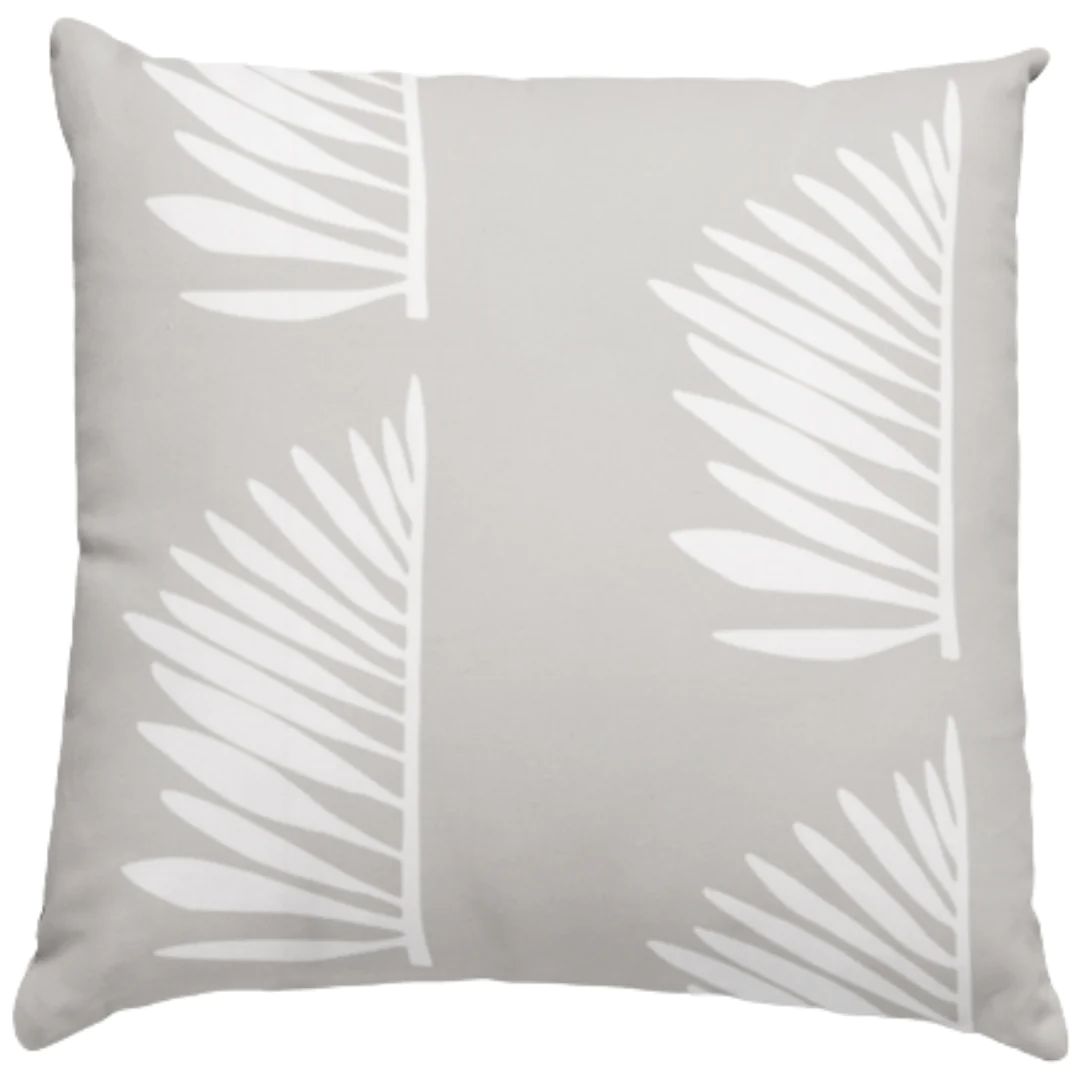 Palmetto Pillow in Almond | Megan Molten