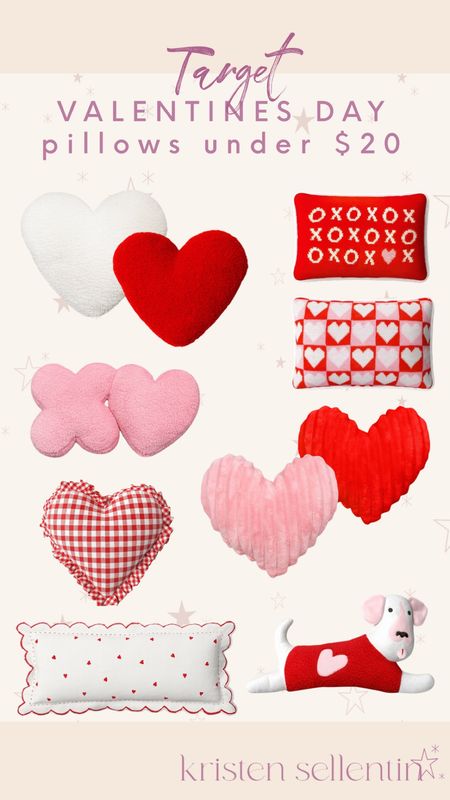 Valentines Day Pillows 

#valentinesday #pillows #target #home 

#LTKSeasonal #LTKhome #LTKfamily