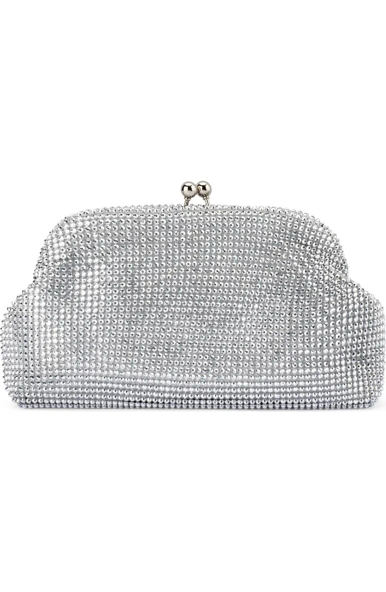 Olga Berg Ela Crystal Mesh Frame Clutch | Nordstrom | Nordstrom