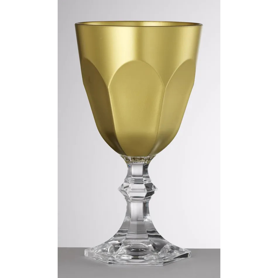 Mario Luca Giusti Dolce Vita Water Gold H 6.8" x Diam 3.8", 6.8 oz | Gracious Style | Gracious Style, Inc.