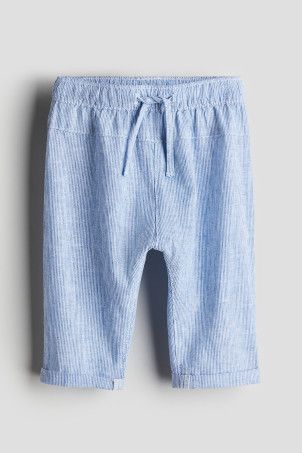 Linen Pants - Light beige - Kids | H&M US | H&M (US + CA)