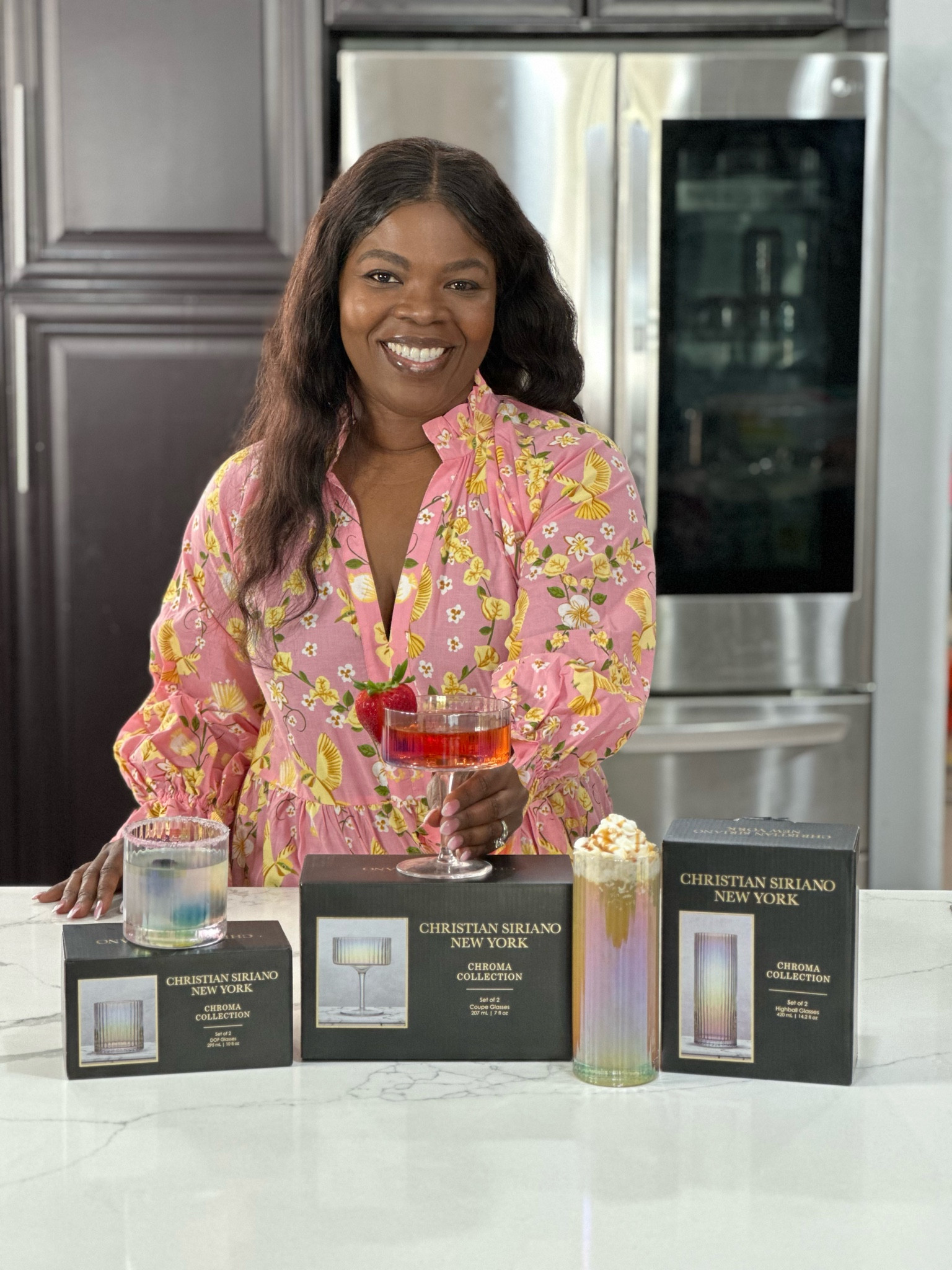 Treat yourself to a glass of something special tonight in these lovely chroma iridescent wine glasses!
#diningware #hostesslife #giftguide #kitchenmusthaves

#LTKGiftGuide #LTKSeasonal #LTKHome