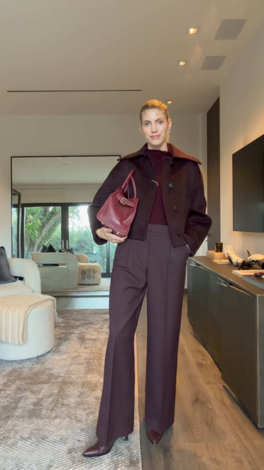 Mango haul! Starting off super strong with these burgundy trousers & this gorgeous knit turtleneck. 💌 Paired with this incredible wool cropped coat!

#LTKootd #LTKgrwm #LTKSeasonal