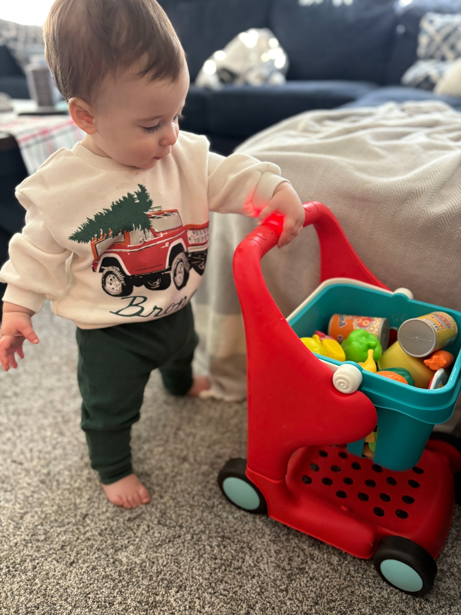 toddler boy. Christmas baby. Toy grocery cart. 

#LTKCyberWeek #LTKHoliday #LTKGiftGuide