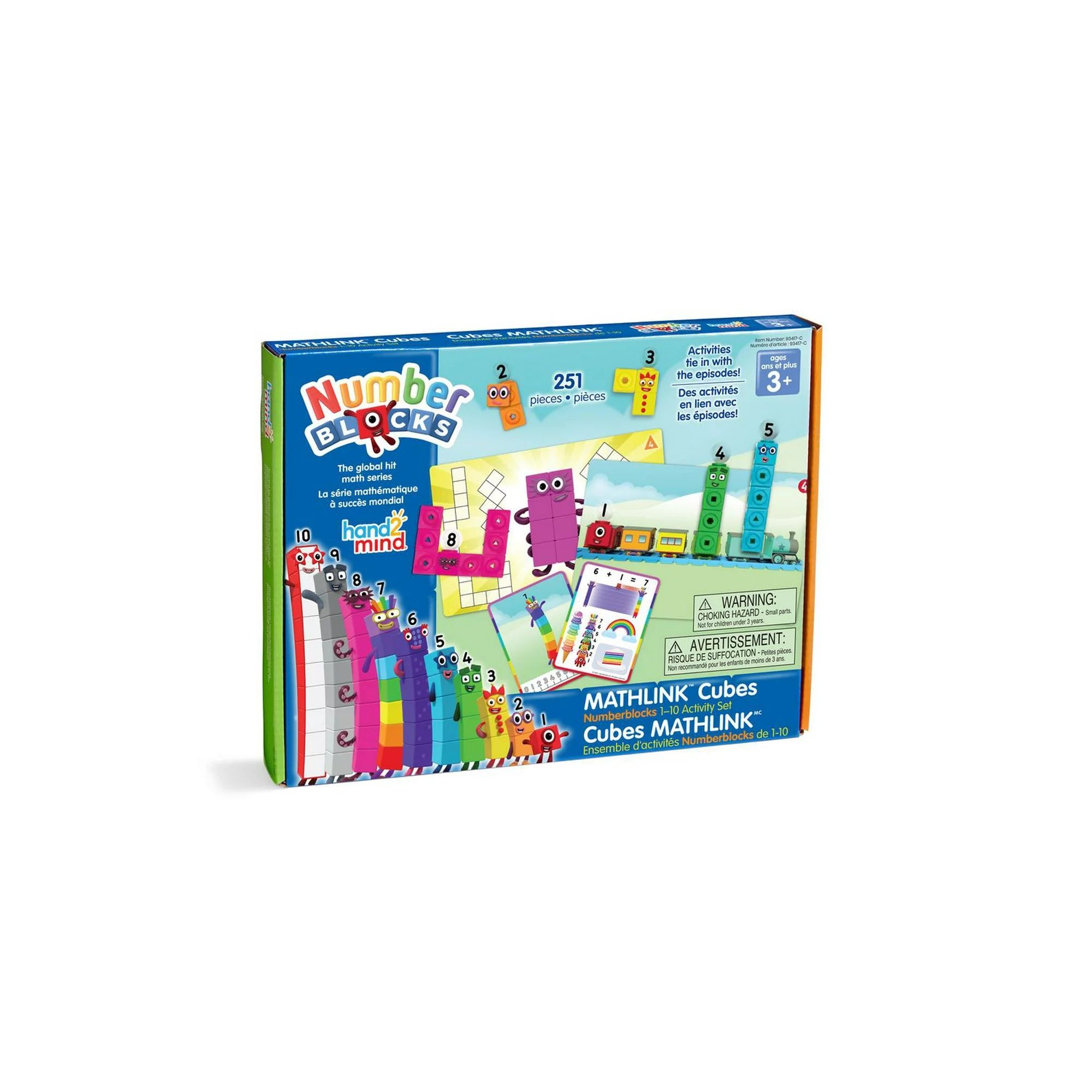 Learning Resources MathLink Cubes Numberblocks 1-10 Activity Set, From the hit show Numberblocks | Walmart (CA)