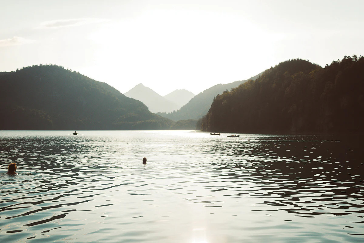 SWIMMERS Landscape Photography Large Wall Art by Lauren Nielsen | Juniper Print Shop