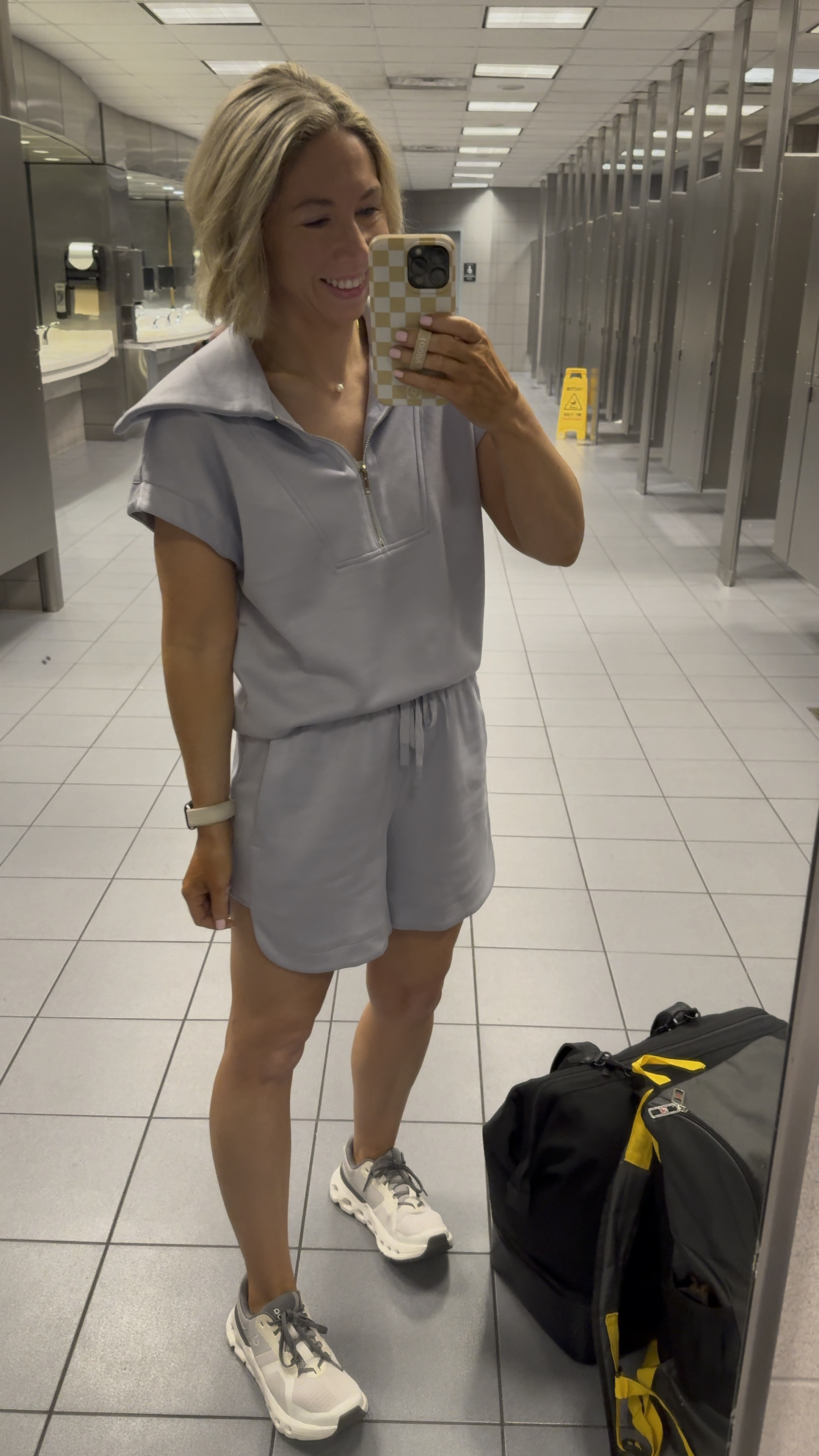 Two piece set - great for feeling pulled together running errands, lounging or for travel 

Shorts have draw string waist - outfit is so soft and comfy - shown in color light blue but looks like a pretty blue gray color 

Also comes in other colors 

Have in size small and fits perfectly - true to size (like from the exact brand I tagged - tried other brands on Amazon that look like this set and this is my fave)

Airport outfit 
Travel outfit 

#ltkshoecrush

#LTKTravel #LTKActive #LTKFindsUnder50