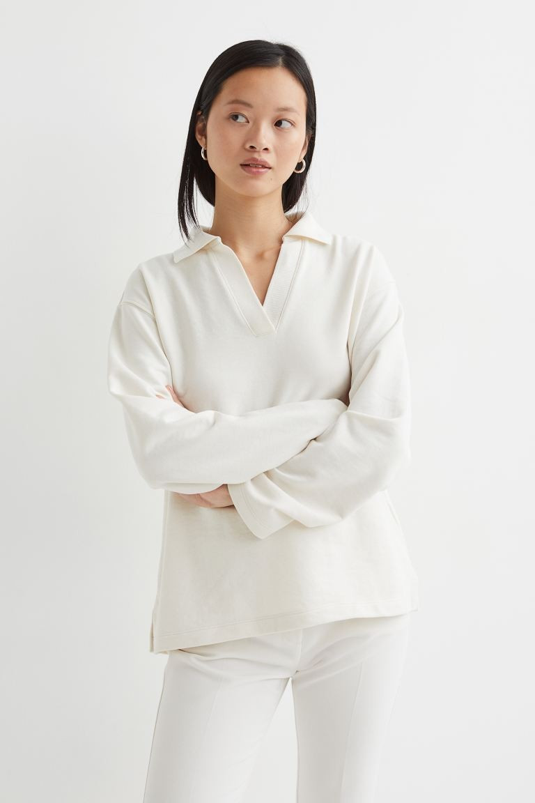 Collared Sweatshirt | H&M (US + CA)