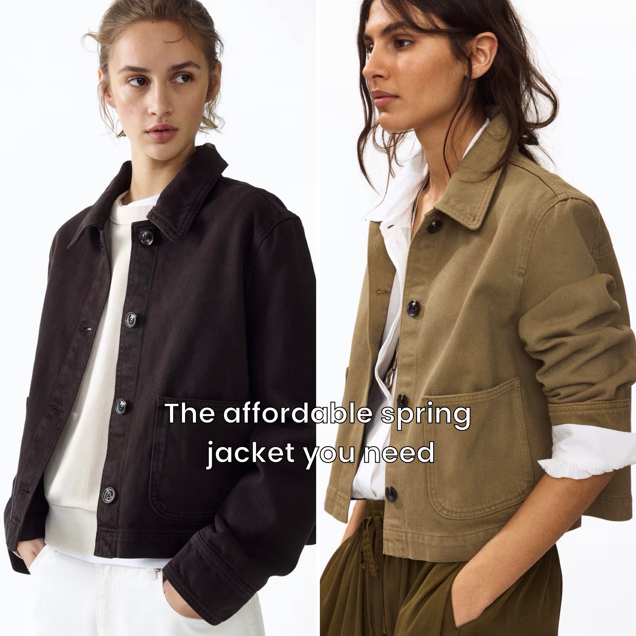 These affordable spring jackets are the solution to your outfit dilemmas. Cropped style which works with all barrel and wide leg shapes. Rich tones which add interest and colour to your look. Pair with any neutrals you like - and add an optional pop of red for added fashion points. 

#LTKuk #LTKspring #LTKstyletip