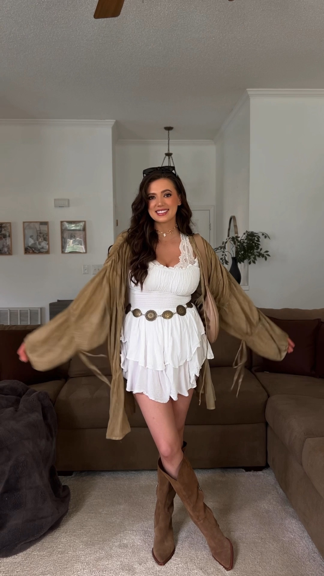 Loving a summer boho vibe lately! Free people finally restocked the duster in so many colors, run and grab it while you can! 🫶🏼 you can find the exact bralette I’m wearing on my IG June outfits highlights (it isn’t taggable here but is DD+ friendly!) if you get the FP bralette tagged below, go with your normal size in the lighter colors but size up in the dark ones. 

#LTKSummerEdit #LTKSeasonal #LTKStyleTip