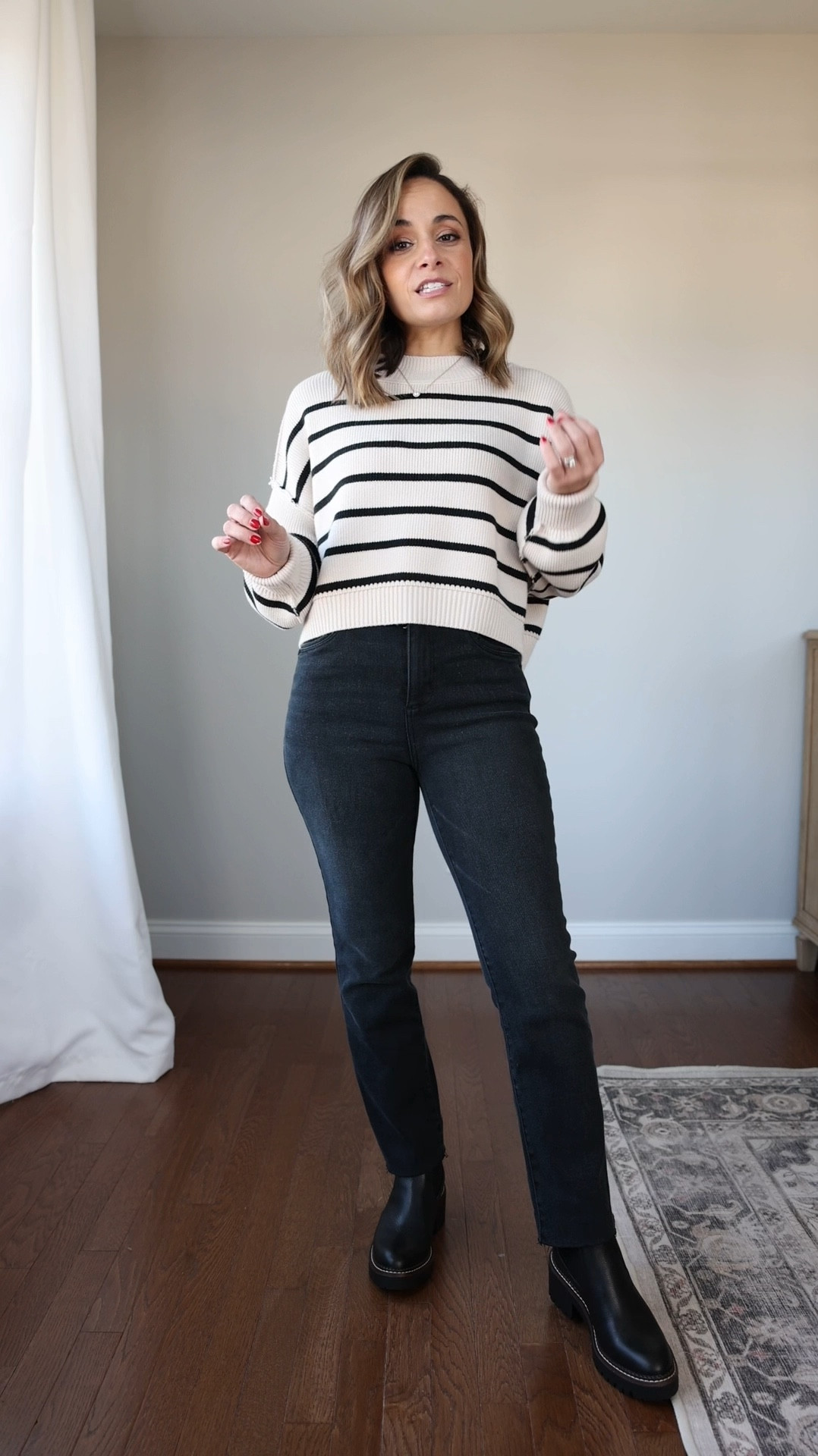 @nordstrom Black Friday deals! #nordstrompartner 
Free people sweater: xs 
Wit & wisdom jeans: petite 00 (not on sale) 
Nordstrom boots: tts (a little roomy but go tts to wear thick sock. Water resistant and start at a size 4)

Linking other sale finds as well! 
Hoka Bondi sneakers: tts in cosmic pearl 
Zella sweatshirt: xs 



#LTKHoliday #LTKCyberWeek