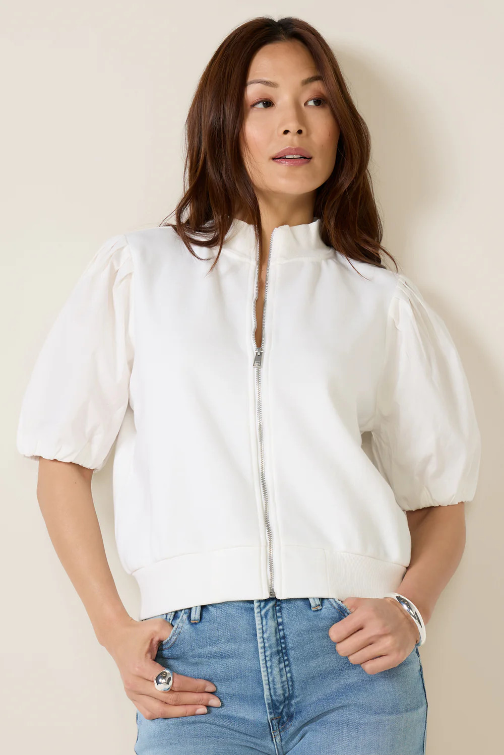 Jordan Puff Sleeve Top | Evereve