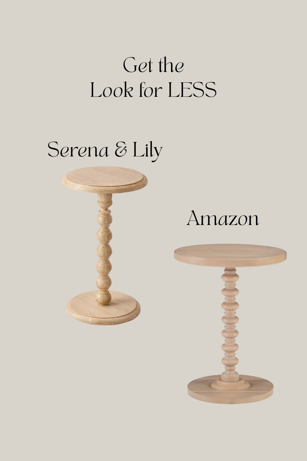 Look for less Serena and Lily Cornwall Tea Table 

 #LTKHome #LTKSaleAlert