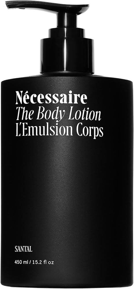 Nécessaire The Body Lotion with Pump – Santal Scented Body Moisturizer with Peptides, Niacinam... | Amazon (US)