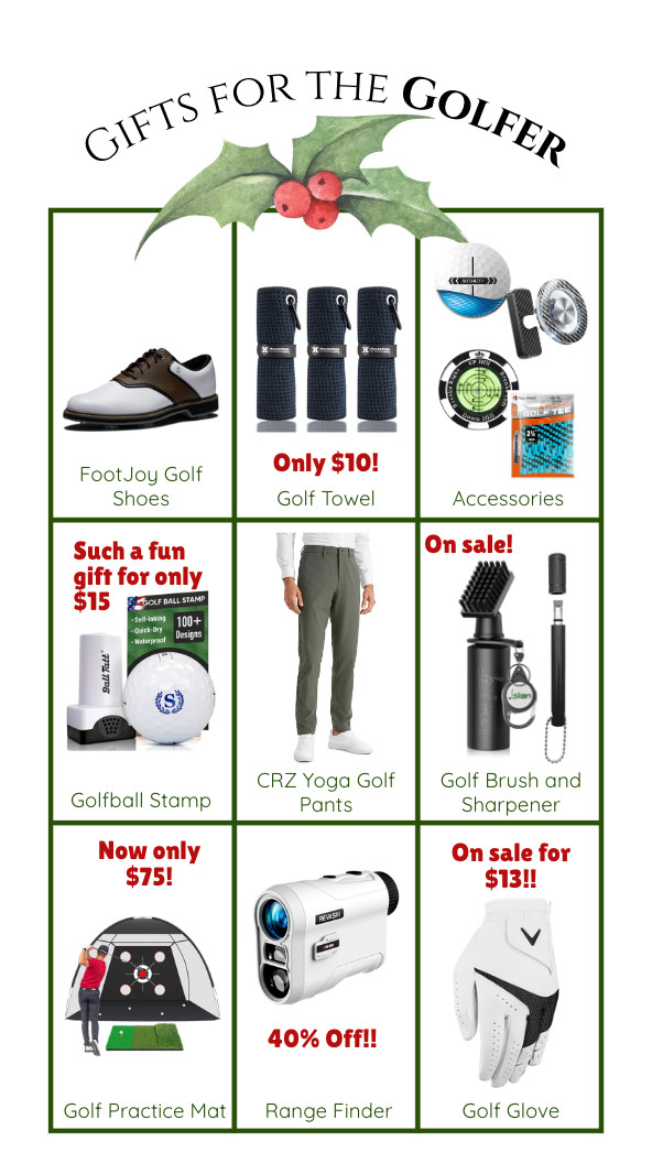 Find the perfect gift for the golfer in your life. Plenty of items on sale at every price point! 

 #LTKGiftGuide #LTKHoliday #LTKSaleAlert